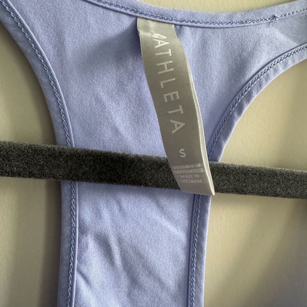Athleta Yosemite Ruched Drawstring Side Racerback Tank - Picture 6 of 6